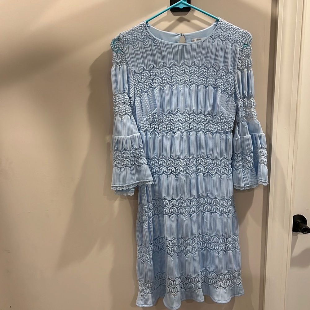 Blue dress